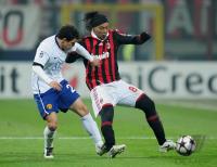 FUSSBALL  International CHL 09/10 : AC Mailand - Manchester United