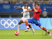 FUSSBALL  Olympia 2008  Peking  Vorrunde Serbien - Elfenbeinkueste