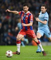 Fussball CHL  Saison 2014/2015: Xabi Alonso (FC Bayern Muenchen)
