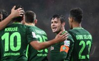 Fussball Bundesliga Saison 17/18: SV Werder Bremen - Hannover 96
