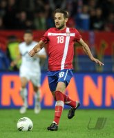 Fussball International EM Qualifikation:  Milos NINKOVIC (Serbien)