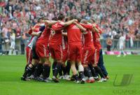 Fussball 1. Bundesliga : JUBEL FC Bayern Muenchen