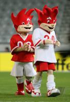 FUSSBALL EM 2008, Maskottchen Trix und Flix