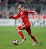 FUSSBALL  International CHL 09/10  ROBBEN (FC Bayern  Muenchen)