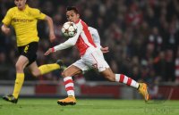 Fussball CHL  Saison 2014/2015: Arsenal London - Borussia Dortmund