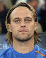 Fussball, Champions League: Valencia, HILDEBRAND