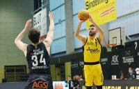 Basketball 2. Bundesliga 2020/2021: Tigers Tuebingen -  Nuernberg Falcons BC