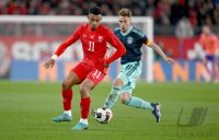 Fussball Tesspiel WM 2026 in Basel  Schweiz - Deutschland