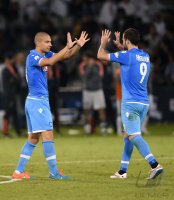 Fussball Supercoppa Italia Finale 2014 in Doha: Juventus Turin - SSC Neapel