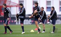 Fussball 1. Bundesliga: Training beim FC Bayern Muenchen