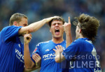 Fussball 1. Bundesliga: Schalke - Hamburg, Jubel LAMOTTE