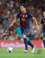 FUSSBALL Primera Division/Super Cup 2012: Cesc Fabregas (Barca)