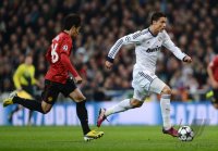 FUSSBALL INTERNATIONAL CHL ACHTELFINALE 12/13: Cristiano Ronaldo (Real Madrid)