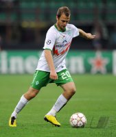 Fussball Champions League  Saison 2010/2011: Daniel Jensen (SV Werder Bremen)