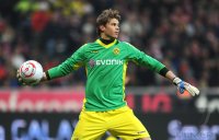 Fussball 1. Bundesliga : JUBEL Torwart Mitchell Langerak (Borussia Dortmund)