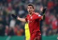 FUSSBALL DFB POKAL  Saison 2012/2013:  FC Bayern Muenchen - Borussia Dortmund