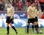 Fussball 1. Bundesliga: Leverkusen - Bayern, DEISLER und BALLACK