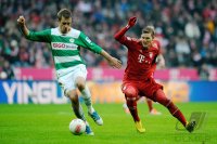 Fussball 1. Bundesliga, Saison 2012/2013:  FC Bayern Muenchen - SpVgg Greuther Fuerth