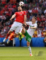 Fussball Europameisterschaft Achtelfinale 2016: Wales - Nordirland