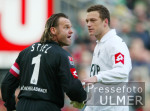Fussball 1. Bundesliga: Gladbach - Bremen, Stiel und Asanin sauer