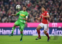 Fussball 1. Bundesliga Saison 16/17: FC Bayern Muenchen - Borussia Moenchengladbach