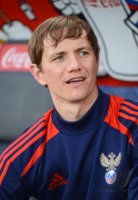 Fussball International Testspiel: Roman Pavlyuchenko (Russland)