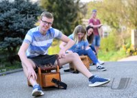 Raetschen in der Karwoche  in Rottenburg - Bad Niedernau