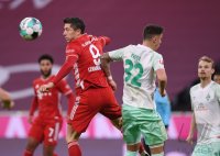 Fussball 1. Bundesliga Saison 20/21: FC Bayern Muenchen - SV Werder Bremen