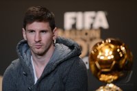 Fussball International  FIFA Ballon d Or 2012:  Lionel Messi (Barca)