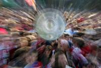 Fussball 1. Bundesliga: Meisterfeier FCB Marienplatz; Fans