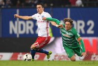 Fussball Bundesliga Saison 16/17: Hamburger SV - SV Werder Bremen