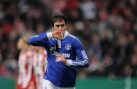 Fussball DFB Pokal 10/11 : JUBEL Raul (FC Schalke 04)