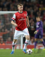 FUSSBALL  CHL  Saison 2013/2014: Per Mertesacker (Arsenal)