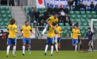 FUSSBALL INTERNATIONAL:  JUBEL Brasilien