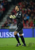 Fussball International WM Quali 2014:  Torwart Samir Handanovic (Slowenien)