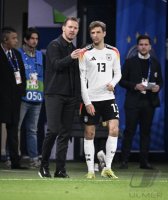 Fussball Testspiel: Frankreich - Deutschland
