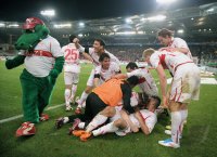 Fussball 1. Bundesliga : JUBEL VfB Stuttgart