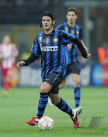 Fussball CHL  Saison 2010/2011:  Cristian Chivu (Inter Mailand)