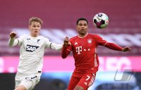 Fussball 1. Bundesliga Saison 20/21: FC Bayern Muenchen - TSG 1899 Hoffenheim