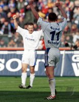 Fussball  1. Bundesliga  2000/2001: FC Bayern Muenchen - FC Schalke 04