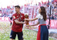 Fussball 1. Bundesliga Saison 17/18: Meister FC Bayern Muenchen