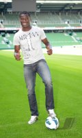 Fussball 1. Bundesliga, Saison 2012/2013: Werder praesentiert Neuzugang Joseph Akpala