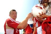 Fussball 1. Bundesliga Saison   2011/2012 :  Ivica Olic (FC Bayern Muenchen)