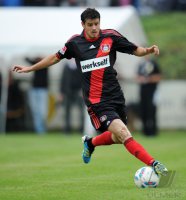 Fussball 1. Bundesliga, Testspiel: Bayer 04 Leverkusen, BARNETTA am Ball