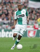 Fussball 1. Bundesliga: Werder, NALDO Einzelaktion