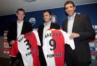Roy MAKAAY und Kevin HOFLAND werden bei Feyenoord Rotterdam vorgestellt