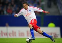 FUSSBALL 1. BUNDESLIGA: Hamburg, GUERRERO Einzelaktion
