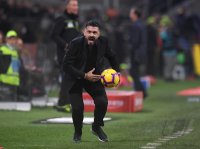 FUSSBALL SERIE A 2018/2019: AC Mailand - Juventus Turin