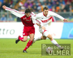 Fussball 1. Bundesliga Bayern-Stuttgart, Zweikampf