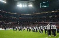 Fussball CHL&Atilde; Saison 12/13:  Die Balljungen in der Allianz Arena